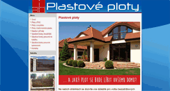 Desktop Screenshot of plastove-ploty.com